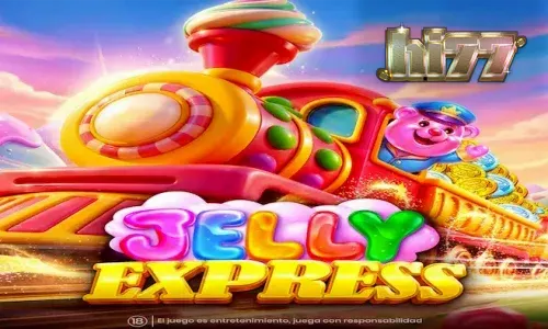 Jelly Express মোবাইল গেমিং ইন্টারফেস এবং ক্যান্ডি থিম